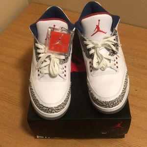 Nike Air true blue Jordan 3s